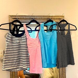 Pack of racerback tanks from Lululemon